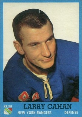 1962 Topps Larry Cahan #48 Hockey Card