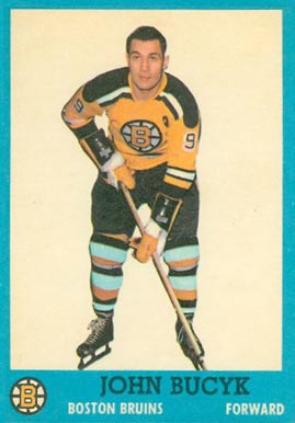 1962 Topps Johnny Bucyk #11 Hockey Card