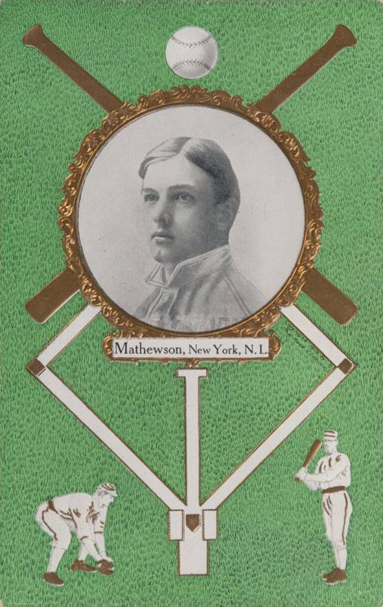 1908 Rose Company Postcards Mathewson, New York. N.L. # Baseball Card