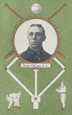 1908 Rose Company Postcards Harry Davis # Baseball Card