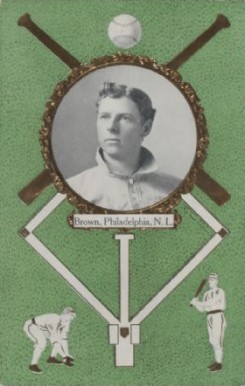 1908 Rose Company Postcards Mordecai Brown # Baseball Card