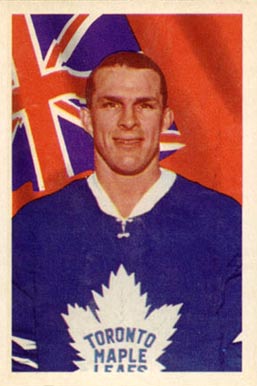 1963 Parkhurst Carl Brewer #8 Hockey Card