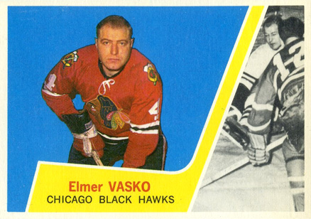 1963 Topps Elmer Vasko #26 Hockey Card