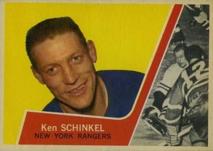 1963 Topps Ken Schinkel #62 Hockey Card