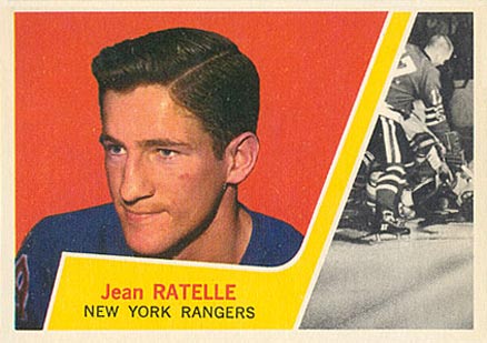 1963 Topps Jean Ratelle #63 Hockey Card