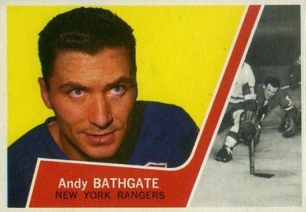 1963 Topps Andy Bathgate #52 Hockey Card