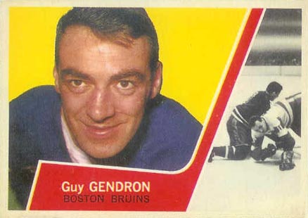 1963 Topps Jean-Guy Gendron #16 Hockey Card