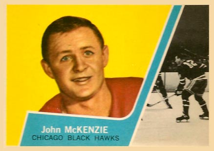 1963 Topps John Mckenzie #42 Hockey Card