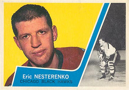 1963 Topps Eric Nesterenko #39 Hockey Card