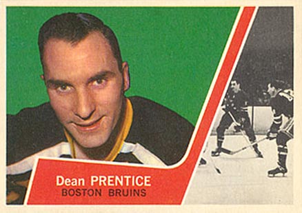 1963 Topps Dean Prentice #13 Hockey Card