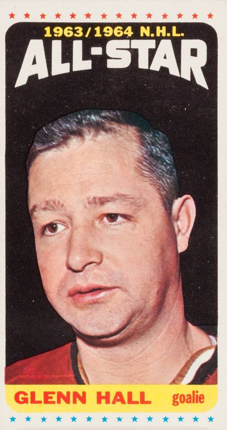 1964 Topps Hockey Glenn Hall #110 Hockey Card