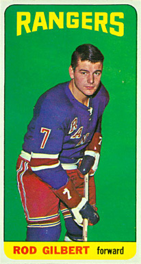 1964 Topps Hockey Rod Gilbert #24 Hockey Card