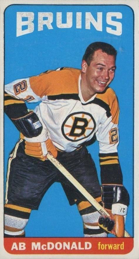 1964 Topps Hockey Ab McDonald #16 Hockey Card