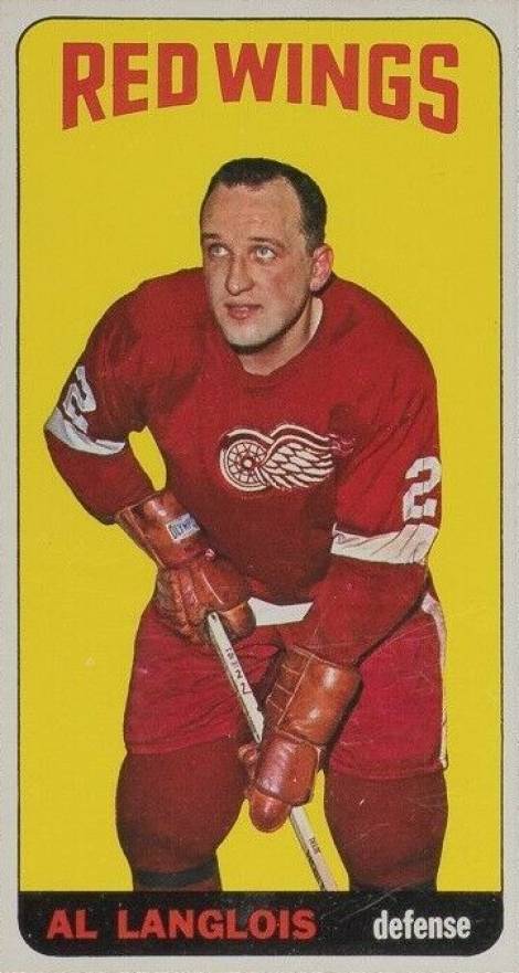 1964 Topps Hockey Albert Langlois #13 Hockey Card