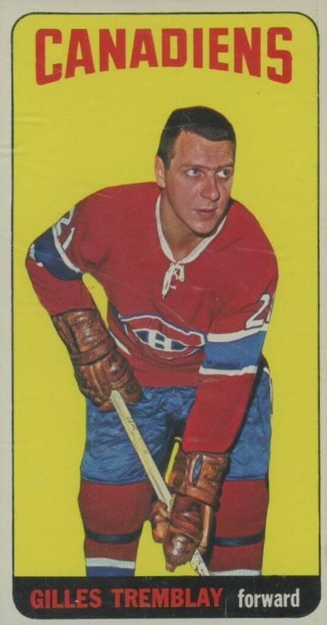 1964 Topps Hockey Gilles Tremblay #2 Hockey Card