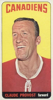1964 Topps Hockey Claude Provost #23 Hockey Card