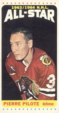 1964 Topps Hockey Pierre Pilote #109 Hockey Card