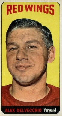 1964 Topps Hockey Alex Delvecchio #95 Hockey Card