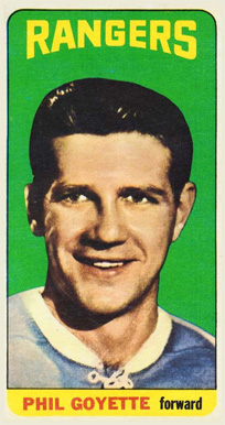 1964 Topps Hockey Phil Goyette #87 Hockey Card