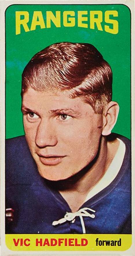 1964 Topps Hockey Vic Hadfield #62 Hockey Card