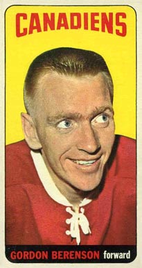 1964 Topps Hockey Red Berenson #61 Hockey Card
