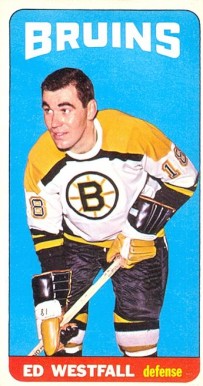 1964 Topps Hockey Ed Westfall #51 Hockey Card
