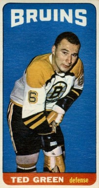 1964 Topps Hockey Ted Green #32 Hockey Card