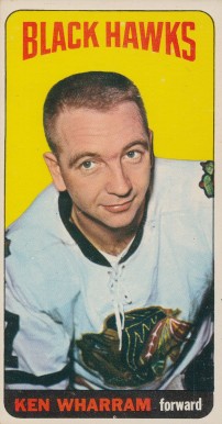1964 Topps Hockey Ken Wharram #28 Hockey Card