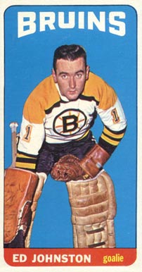 1964 Topps Hockey Ed Johnston #21 Hockey Card