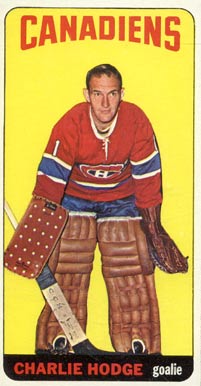 1964 Topps Hockey Charlie Hodge #17 Hockey Card