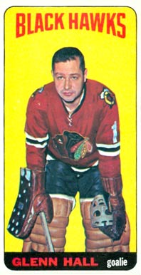 1964 Topps Hockey Glenn Hall #12 Hockey Card