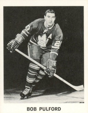 1965 Coca-Cola Bob Pulford Toronto Maple Leafs # Hockey Card