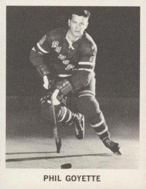 1965 Coca-Cola Phil Goyette New York Rangers # Hockey Card