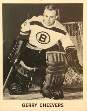 1965 Coca-Cola Gerry Cheevers Boston Bruins # Hockey Card