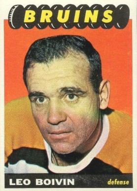 1965 Topps Leo Boivin #32 Hockey Card