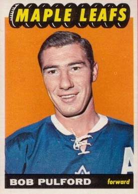 1965 Topps Bob Pulford #18 Hockey Card