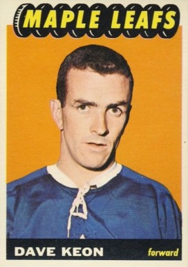 1965 Topps Dave Keon #17 Hockey Card