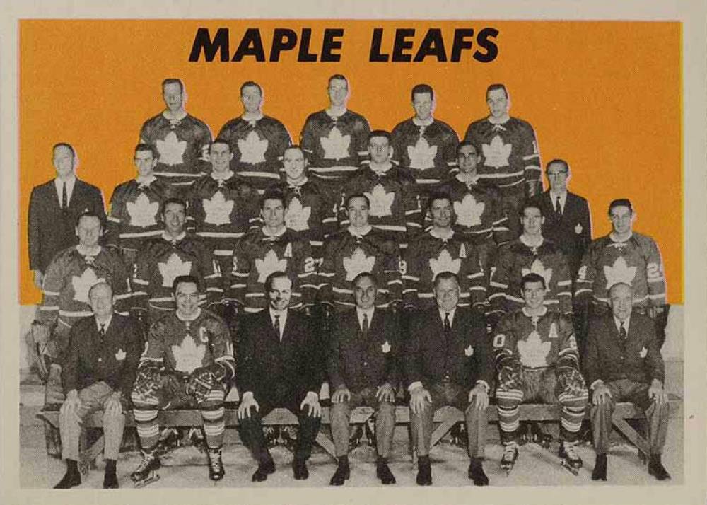 1965 Topps Toronto Maple Leafs #123 Hockey Card