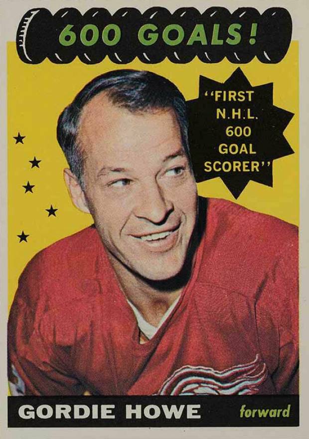 1965 Topps Gordie Howe #122 Hockey Card