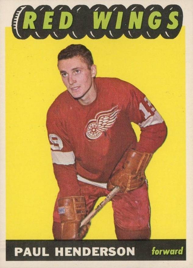 1965 Topps Paul Henderson #51 Hockey Card