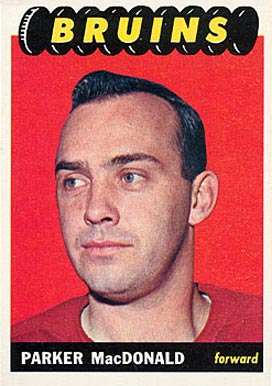 1965 Topps Parker Macdonald #105 Hockey Card