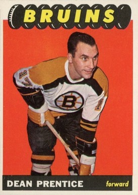 1965 Topps Dean Prentice #102 Hockey Card