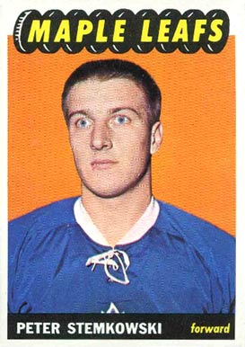 1965 Topps Pete Stemkowski #84 Hockey Card