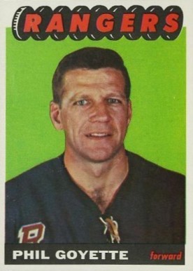 1965 Topps Phil Goyette #92 Hockey Card
