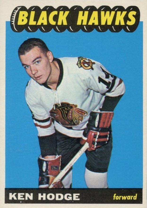 1965 Topps Ken Hodge #65 Hockey Card
