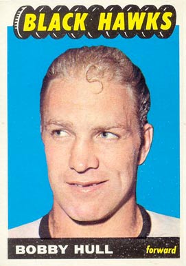 1965 Topps Bobby Hull #59 Hockey Card
