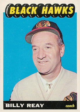 1965 Topps Billy Reay #54 Hockey Card