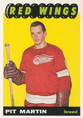 1965 Topps Pit Martin #52 Hockey Card