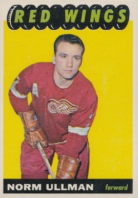 1965 Topps Norm Ullman #49 Hockey Card