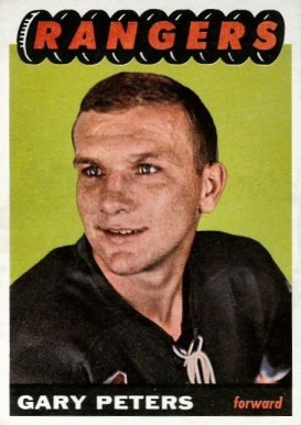 1965 Topps Gary Peters #28 Hockey Card